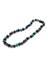 remarkable small cherry baltic amethyst necklace